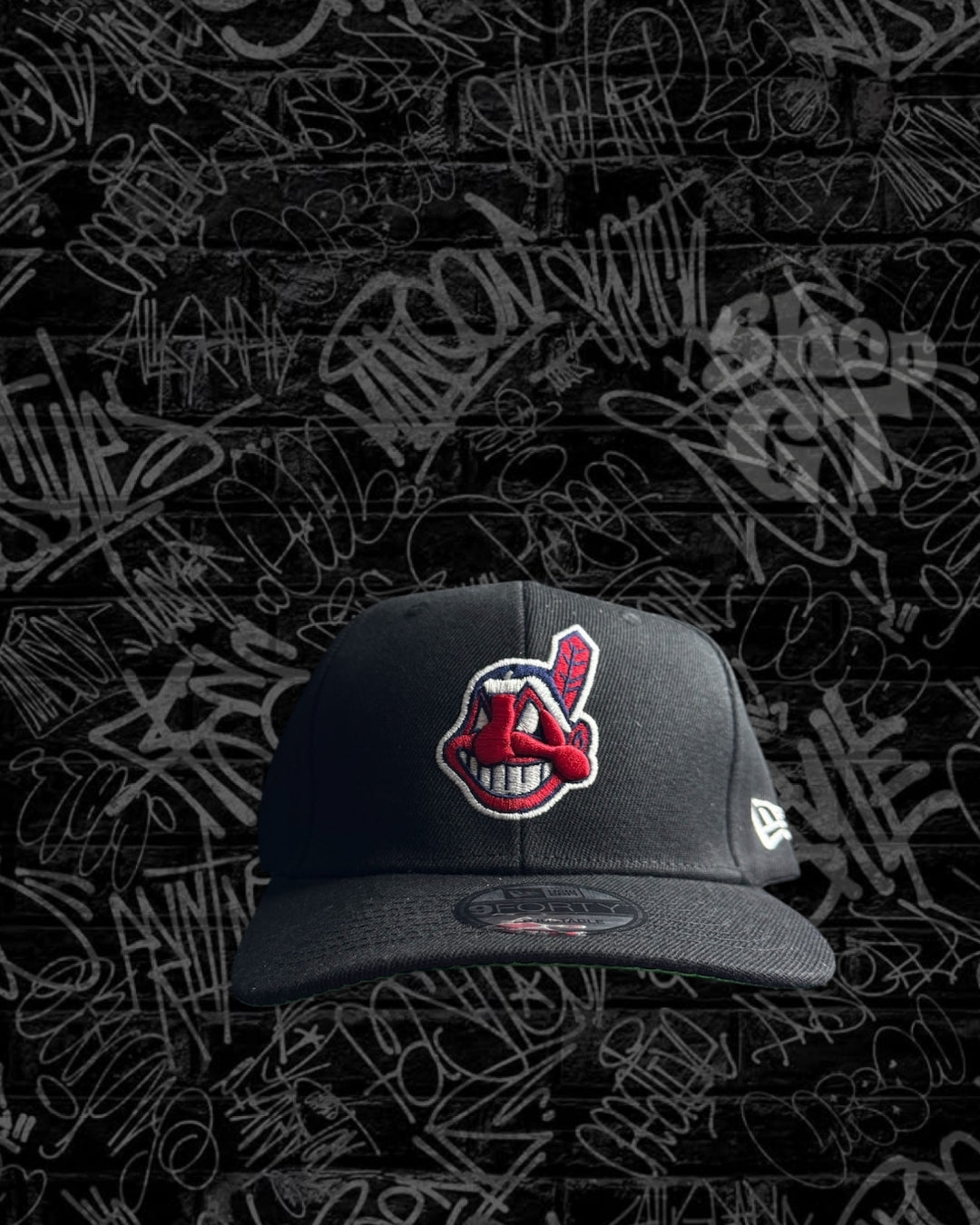 Gorra New Era Semi-Curva Indio Rojo Ajustable