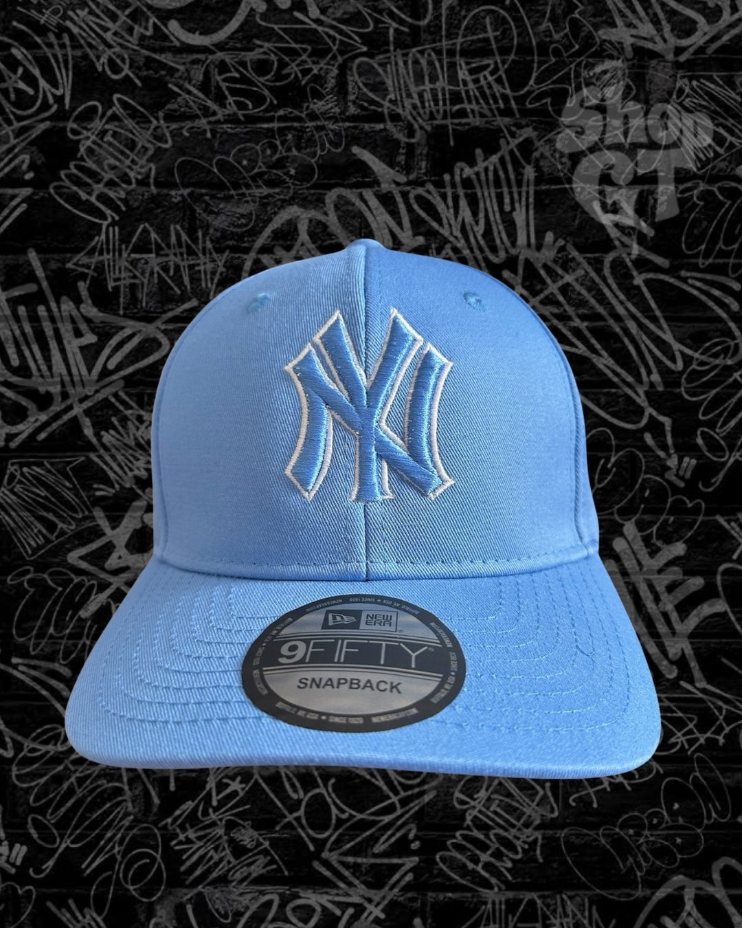 Gorra Curva NY Yankees SkyBlue Ajustable