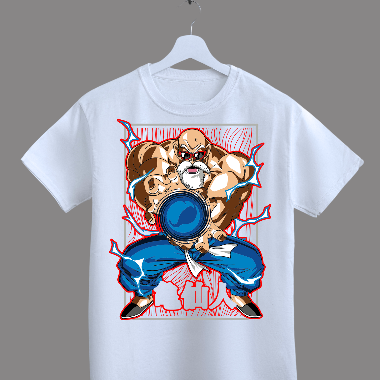 T Shirt Manga Corta Mr Roshi doble estampado