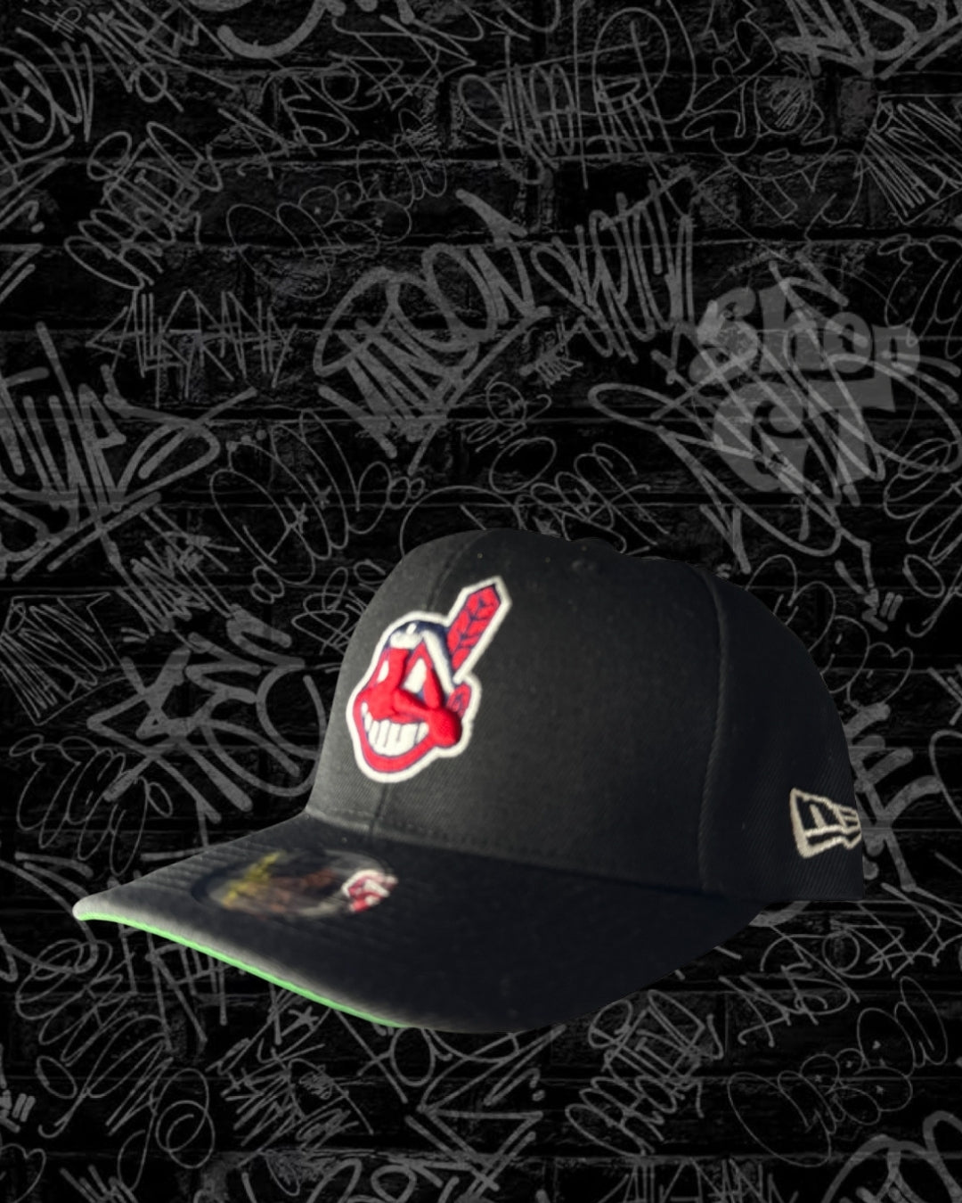 Gorra New Era Semi-Curva Indio Rojo Ajustable