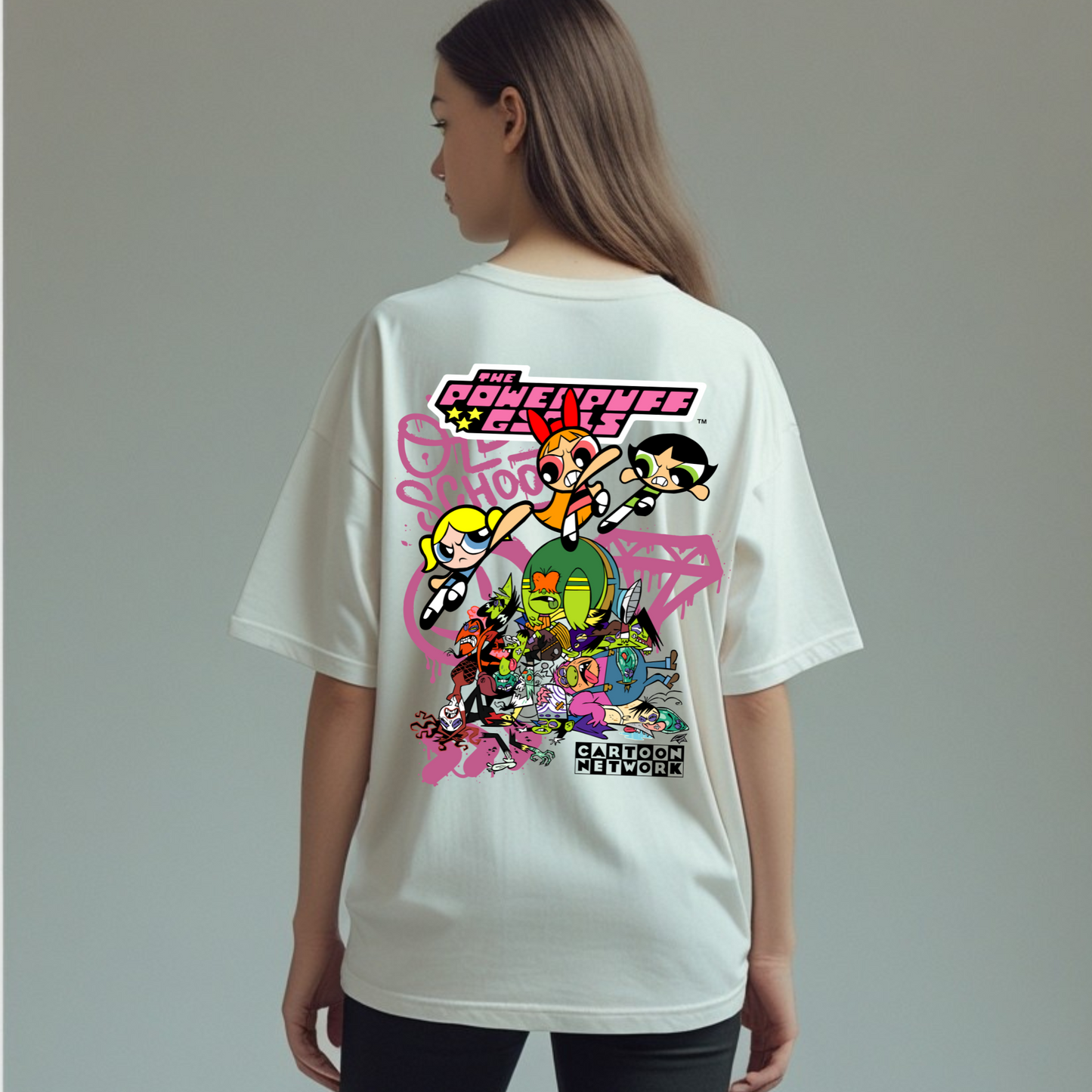 T Shirt Manga Corta Dama Old School | Cartoon Network Edition