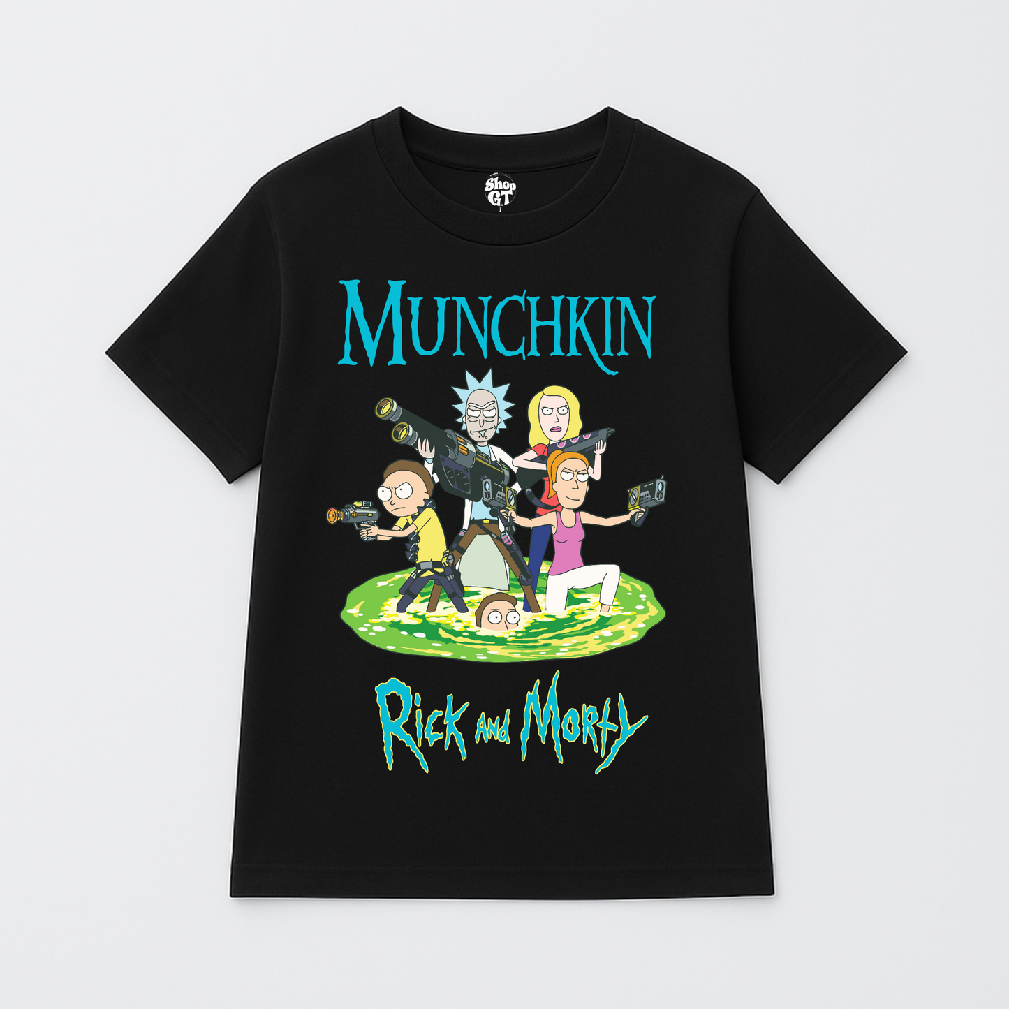 T Shirt Manga Corta Munchkin | Rick & Morty Edition