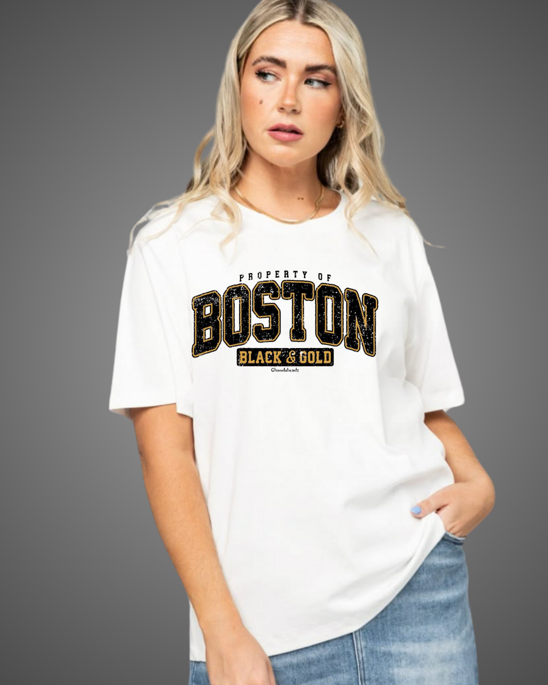 T Shirt Boston Manga Corta Boston B&G
