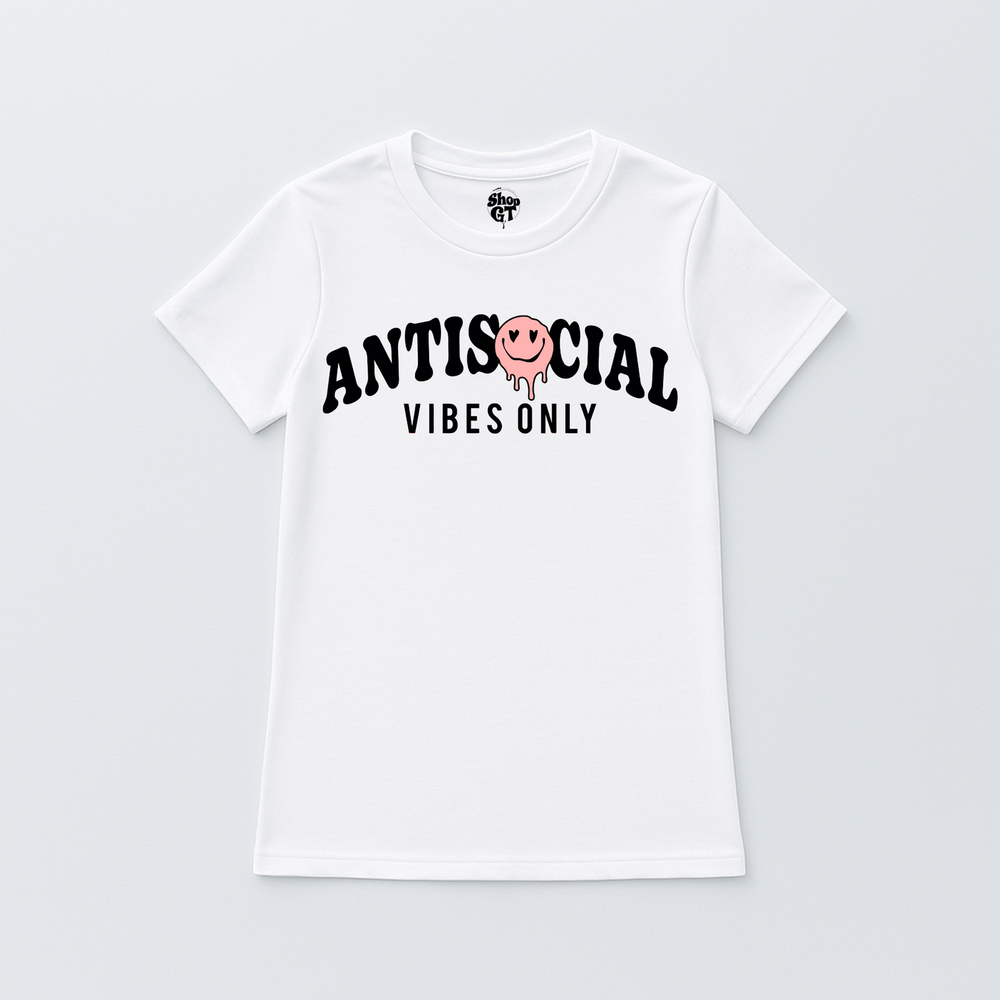 T Shirt Manga Corta Vibes Only | Anti Social Club Edition