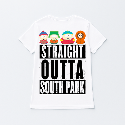 T Shirt Manga Corta Straight Outta | South Park Edition