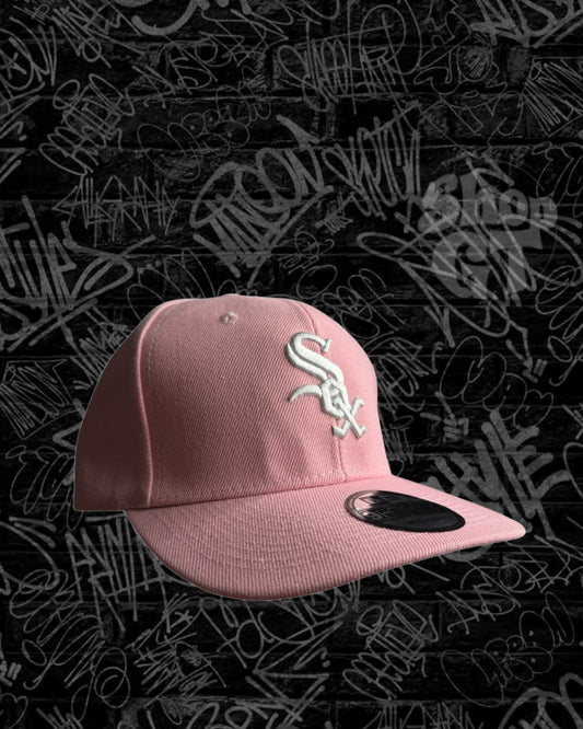 Gorra Red Sox Para Mujer Semi-Curva Ajustable