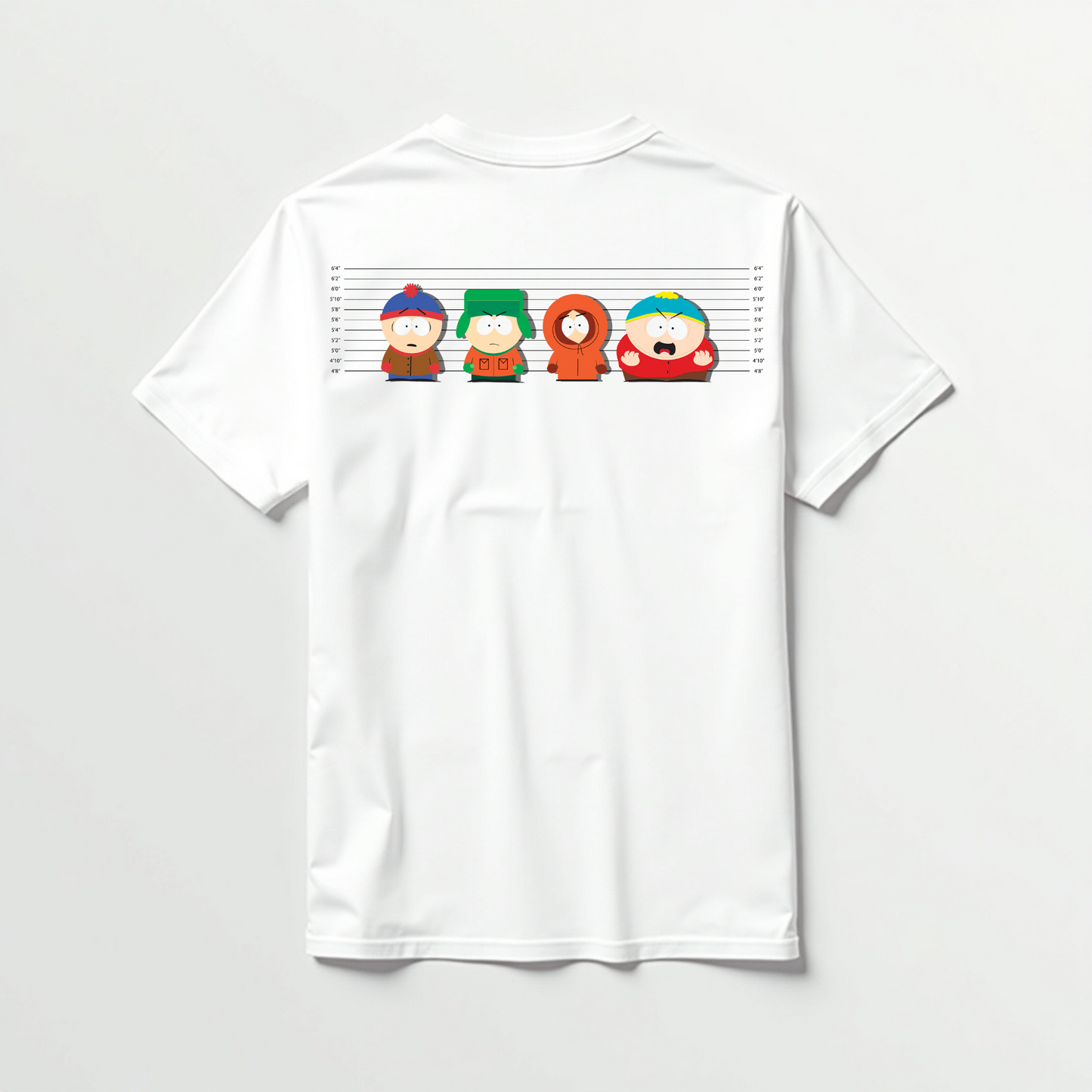 T Shirt Manga Corta Diseño 4 Lineas | South Park Edition