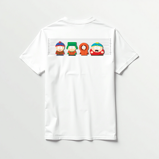T Shirt Manga Corta Diseño 4 Lineas | South Park Edition