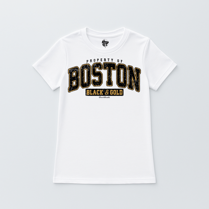 T Shirt Boston Manga Corta Boston B&G