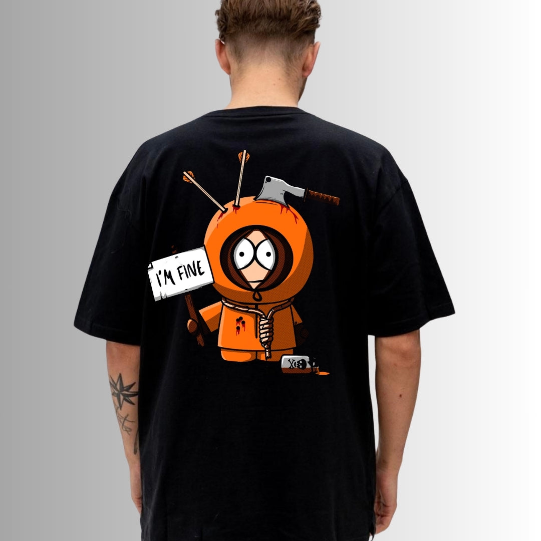 T Shirt Manga Corta Kenny McCormick I’m Fine | South Park Edition