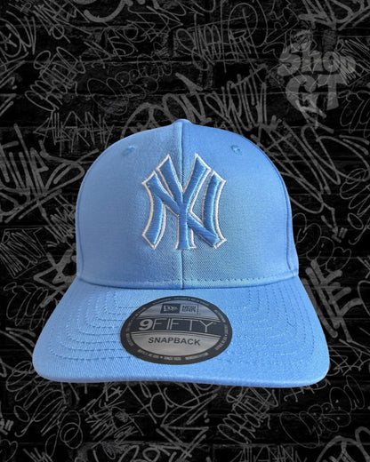 Gorra Curva NY Yankees SkyBlue Ajustable