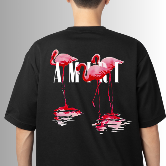 T Shirt Manga Corta Amiri Flamenco