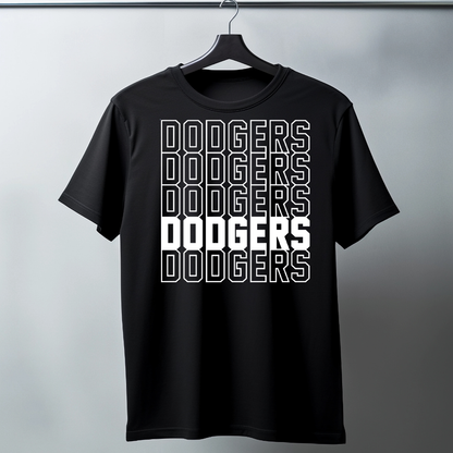 T Shirt Manga Corta LA Dodgers