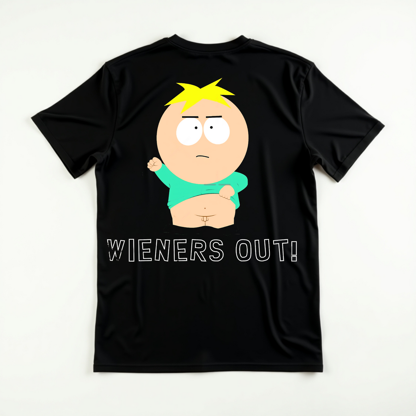 T Shirt Manga Corta Butters Wieners out! | South Park Edition