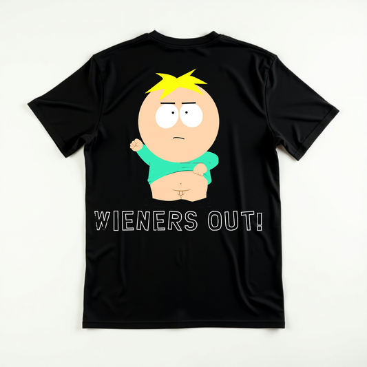 T Shirt Manga Corta Butters Wieners out! | South Park Edition
