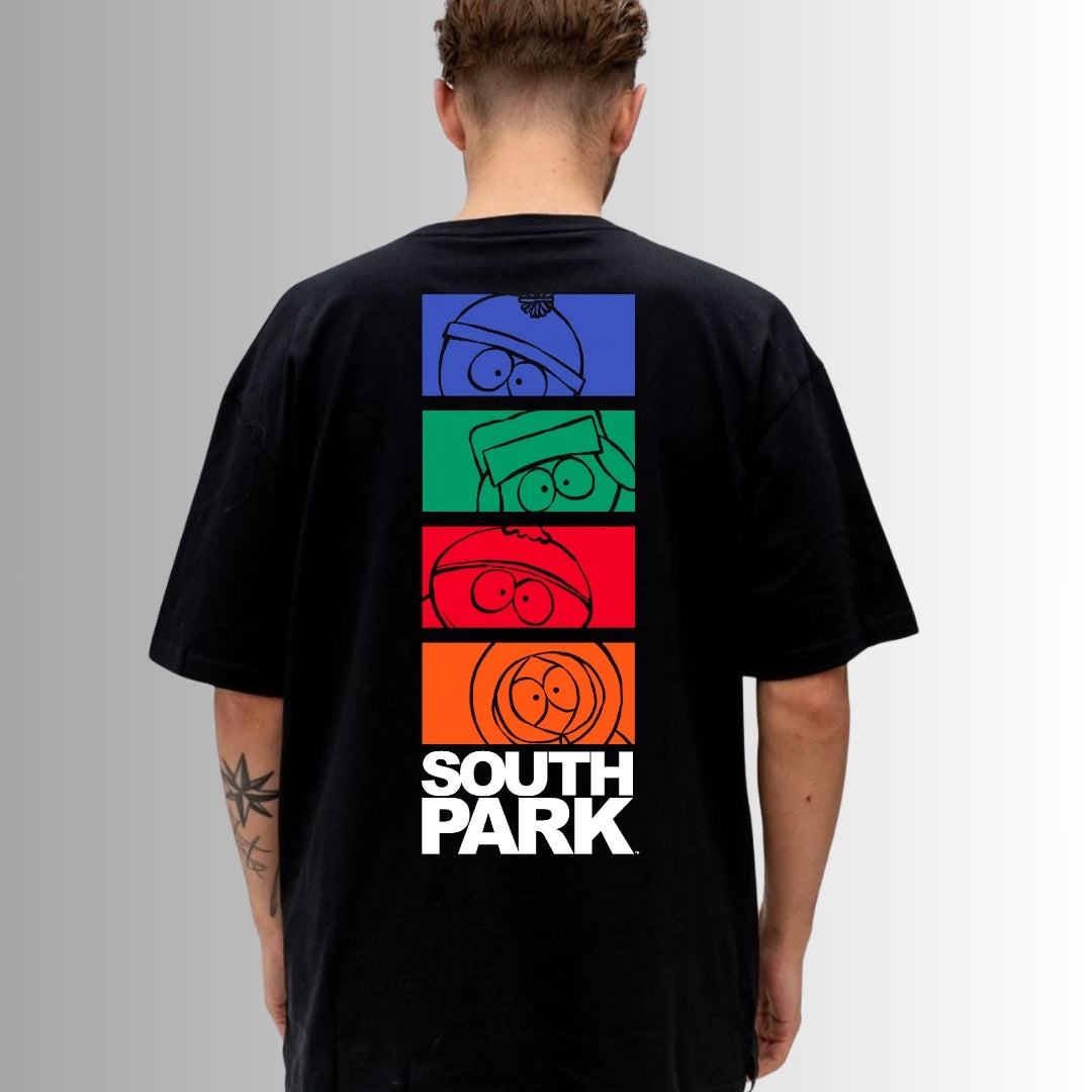 T Shirt Manga Corta Personajes Vertical | South Park Edition