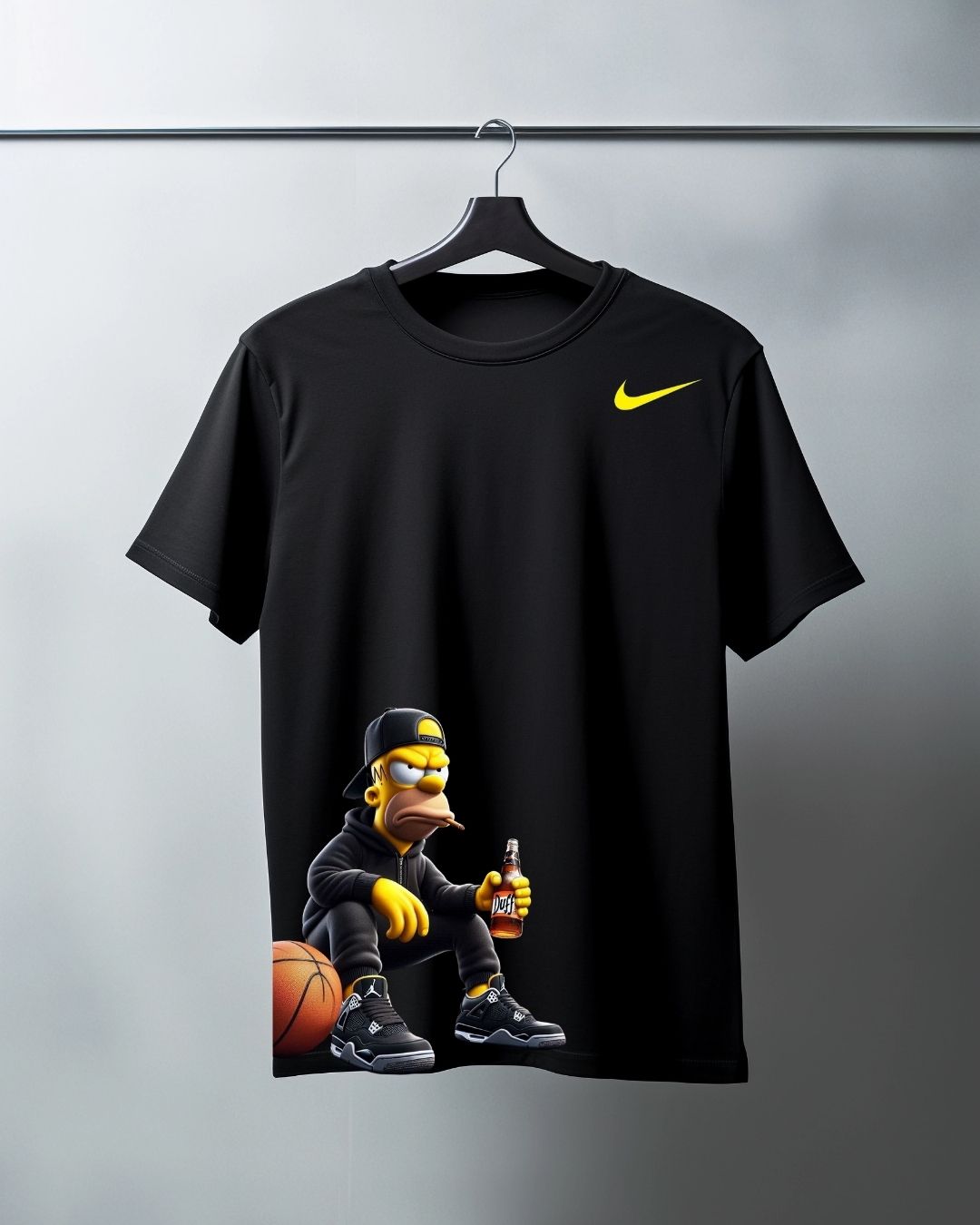 T Shirt Manga Corta Nike Jordan Homero Simpson