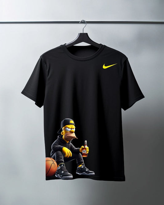 T Shirt Manga Corta Nike Jordan Homero Simpson