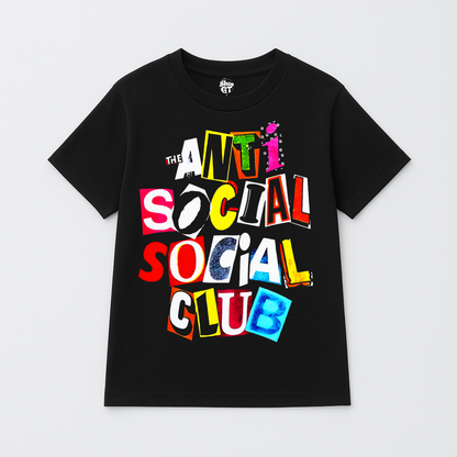 T Shirt Manga Corta Multicolor | Anti Social Club Edition