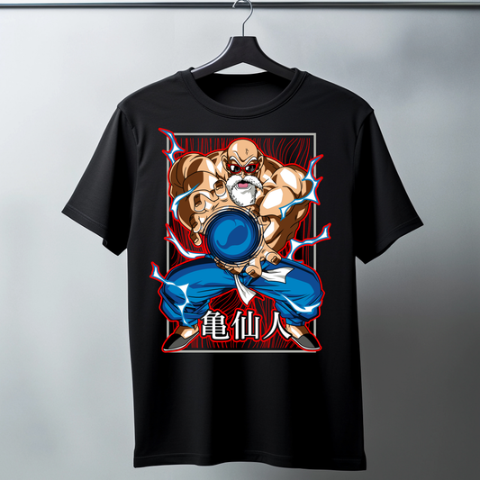T Shirt Manga Corta Mr Roshi doble estampado