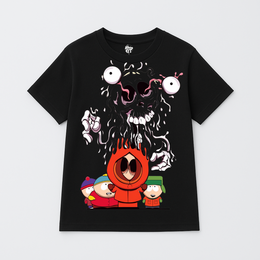 T Shirt Manga Corta Tenebroso| South Park Edition