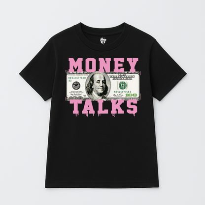 T Shirt Manga Corta Money Talks