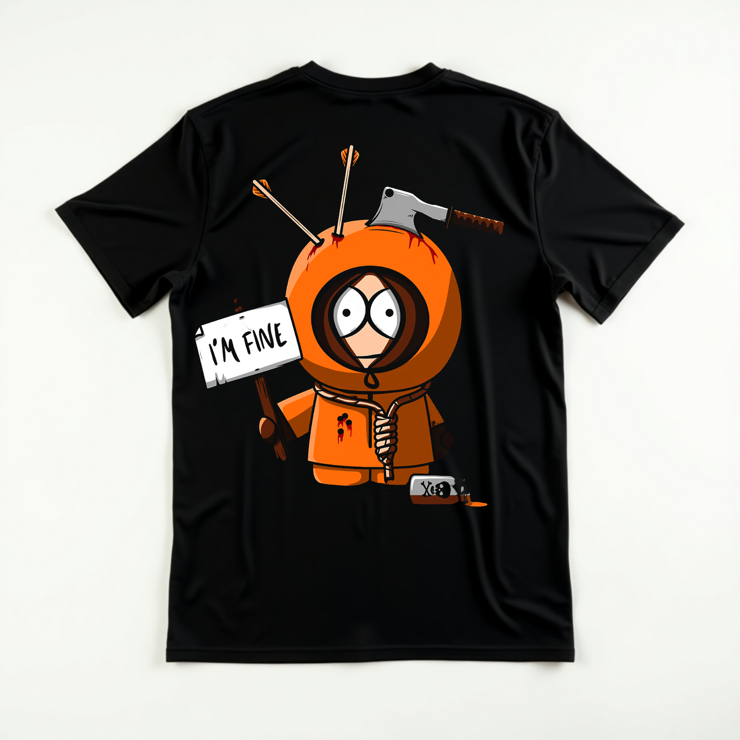 T Shirt Manga Corta Kenny McCormick I’m Fine | South Park Edition