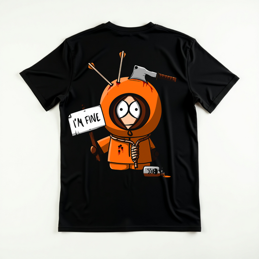 T Shirt Manga Corta Kenny McCormick I’m Fine | South Park Edition