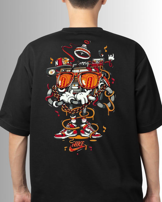 T Shirt Manga Corta Nike Radio Estilo Swag