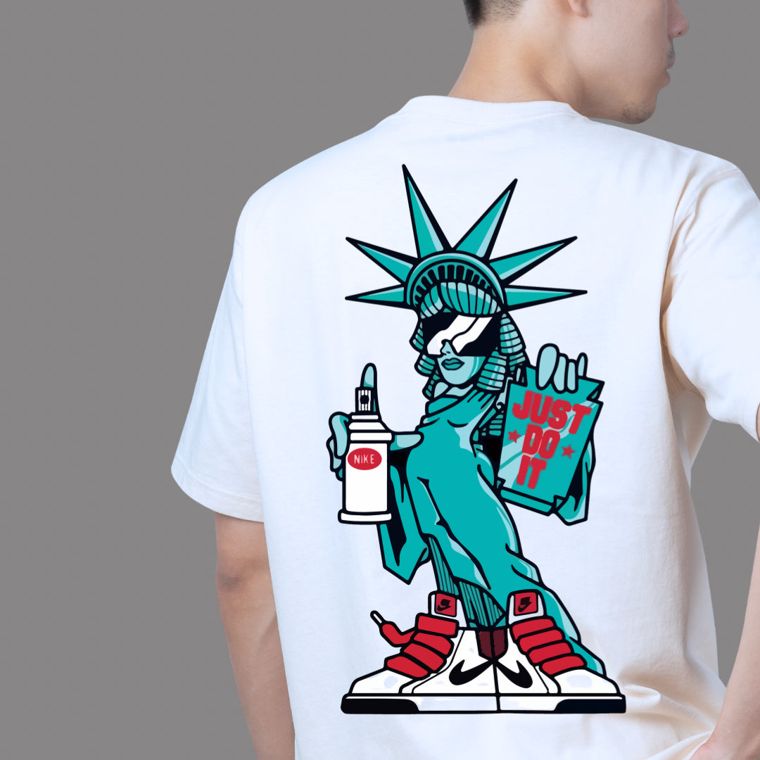 T-Shirt Manga Corta Nike Estatua Libertad
