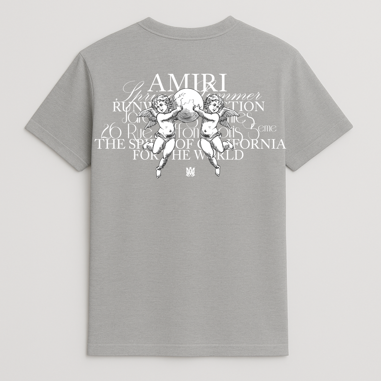 T Shirt Manga Corta Amiri Mundo | Amiri Edition