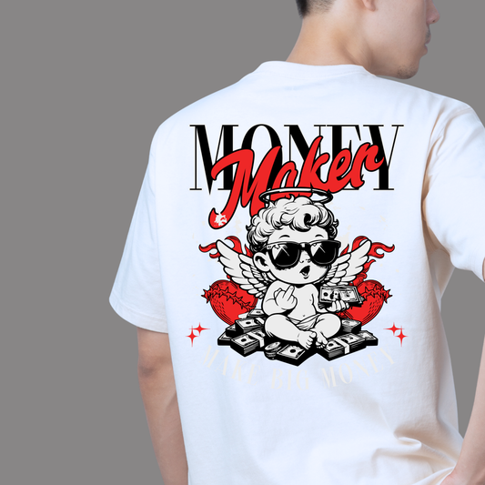 T-Shirt Manga Corta Money Maker