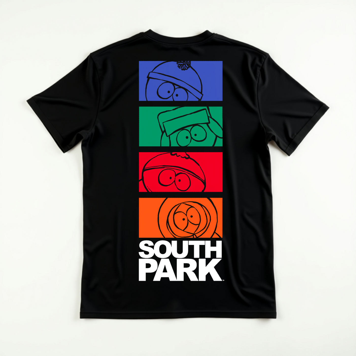 T Shirt Manga Corta Personajes Vertical | South Park Edition