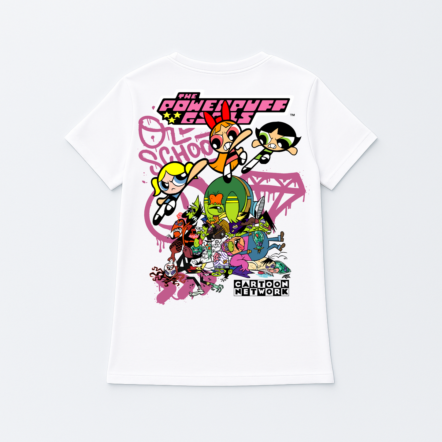 T Shirt Manga Corta Dama Old School | Cartoon Network Edition