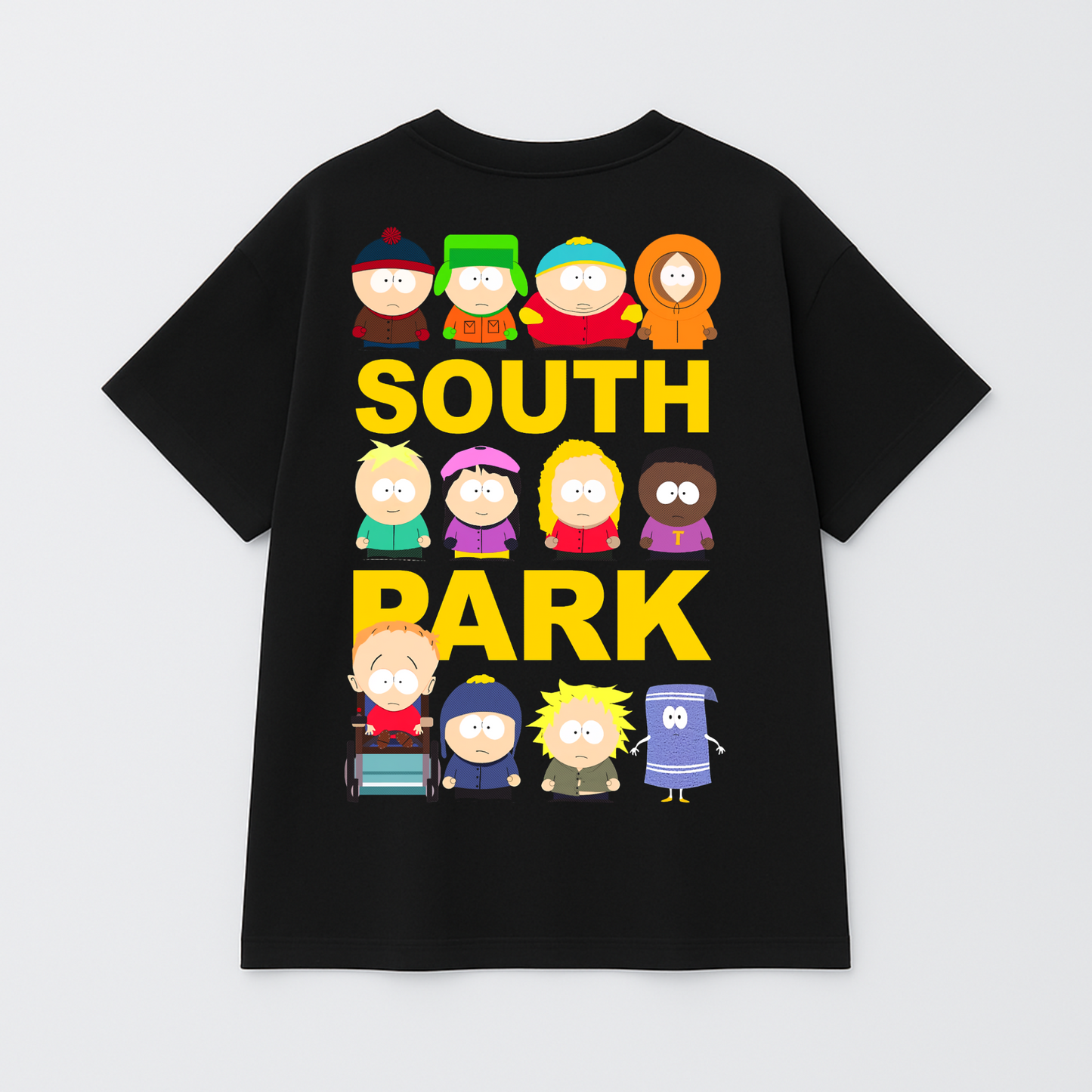 T Shirt Manga Corta Elenco Completo | South Park Edition
