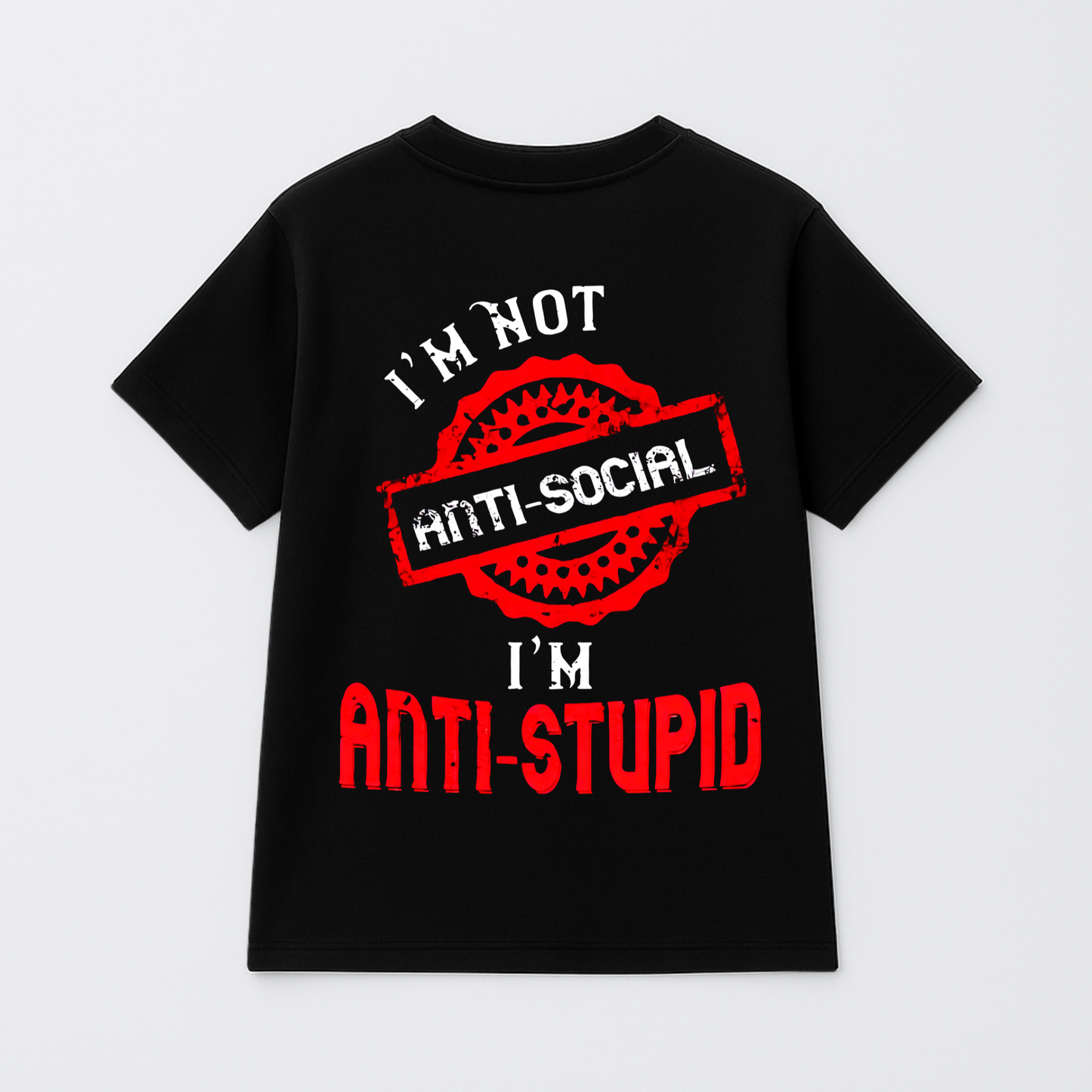 T Shirt Manga Corta I’m not Anti Social | Anti Social Club Edition