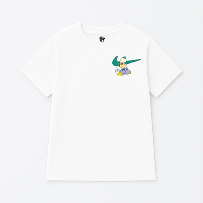 T Shirt Manga Corta Nike Krusty El Payaso/Blanco