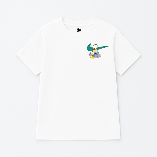T Shirt Manga Corta Nike Krusty El Payaso/Blanco