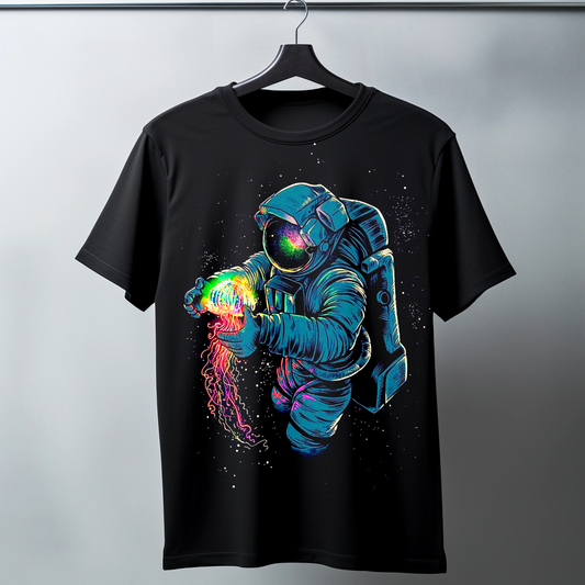 T Shirt Manga Corta Astronauta
