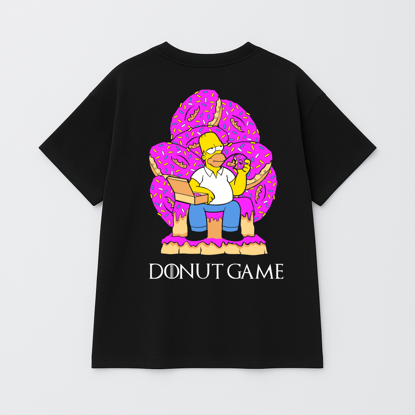 T Shirt Manga Corta Donut Game | The Simpsons Edition