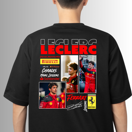 T Shirt Manga Corta Red Bull Charles Leclerc