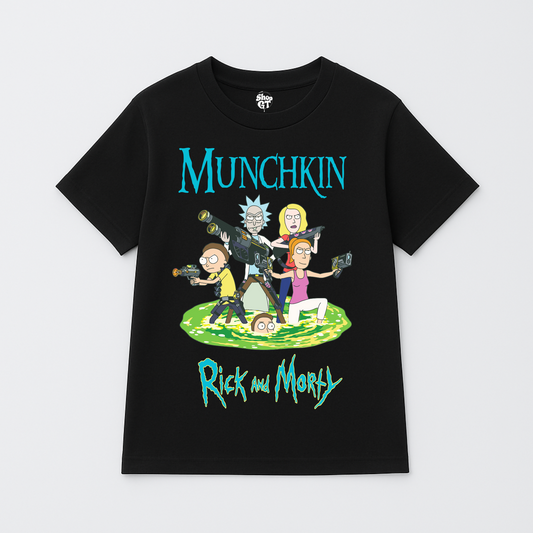 T Shirt Manga Corta Munchkin | Rick & Morty Edition