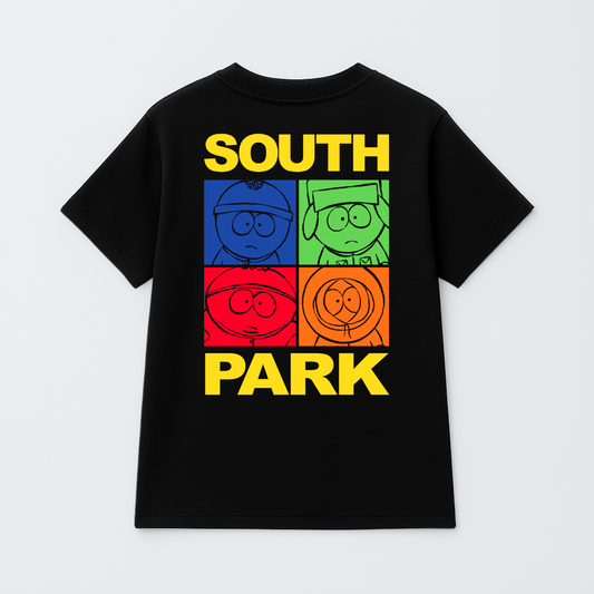 T Shirt Manga Corta Cuadros Personajes | South Park Edition