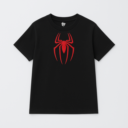 T Shirt Manga Corta Spiderman Efecto Bordado | Marvel Edition