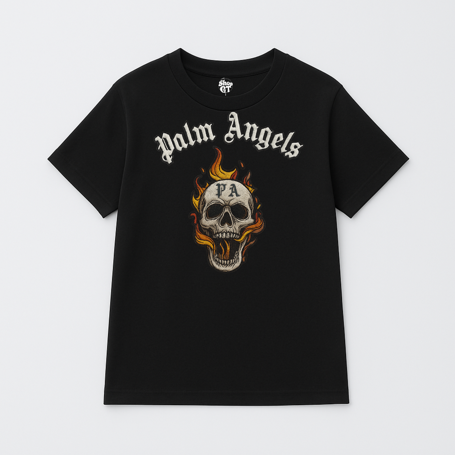 T Shirt Manga Corta Calavera | Palm Angels Edition