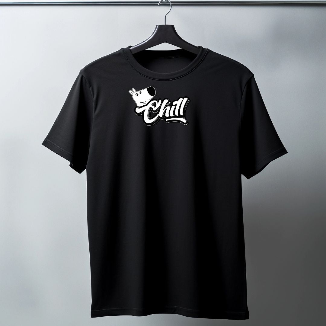 T Shirt Manga Corta Chill BN
