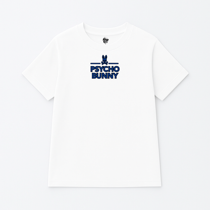 T Shirt Manga Corta Logo Azul | Psycho Bunny Edition