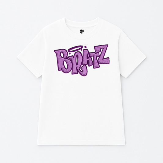 T Shirt Manga Corta Efecto Bordado | Bratz Edition