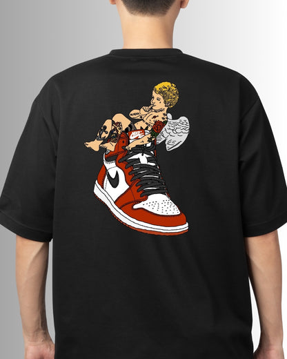 T Shirt Manga Corta Nike Tennis Air Jordan Angel