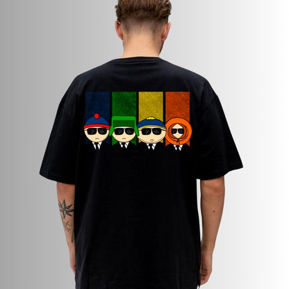 T Shirt Manga Corta South Park Con lentes